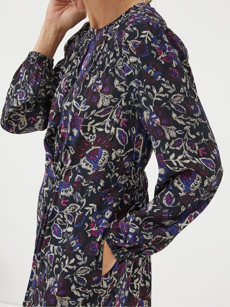FatFace Black Annie Inspirit Floral Dress - Image 3 of 4