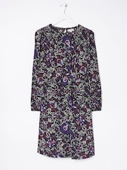 FatFace Black Annie Inspirit Floral Dress - Image 4 of 4