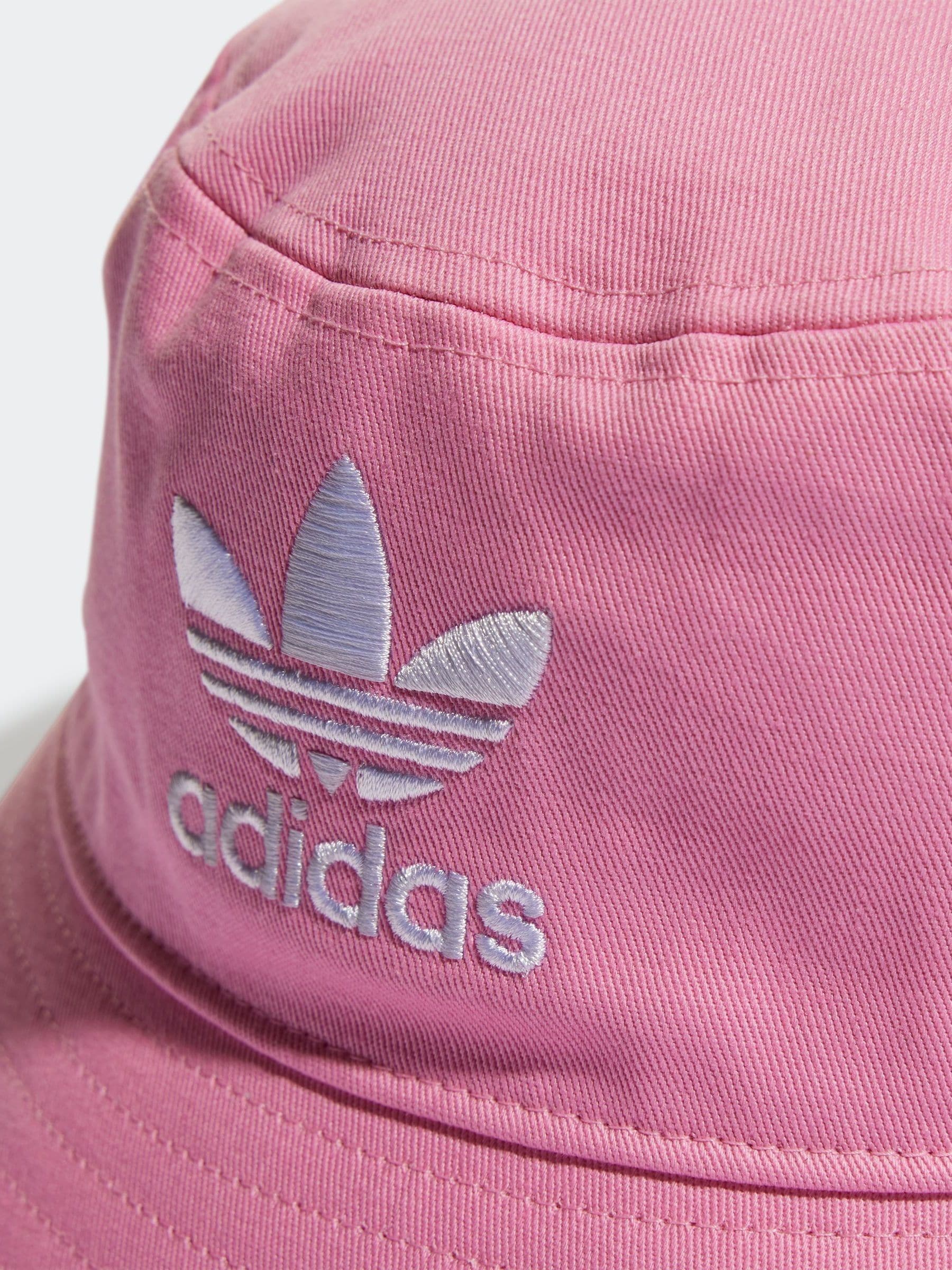 Pink adidas bucket hat online