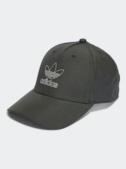 adidas Originals Green Classic Trefoil Cap - Image 1 of 4