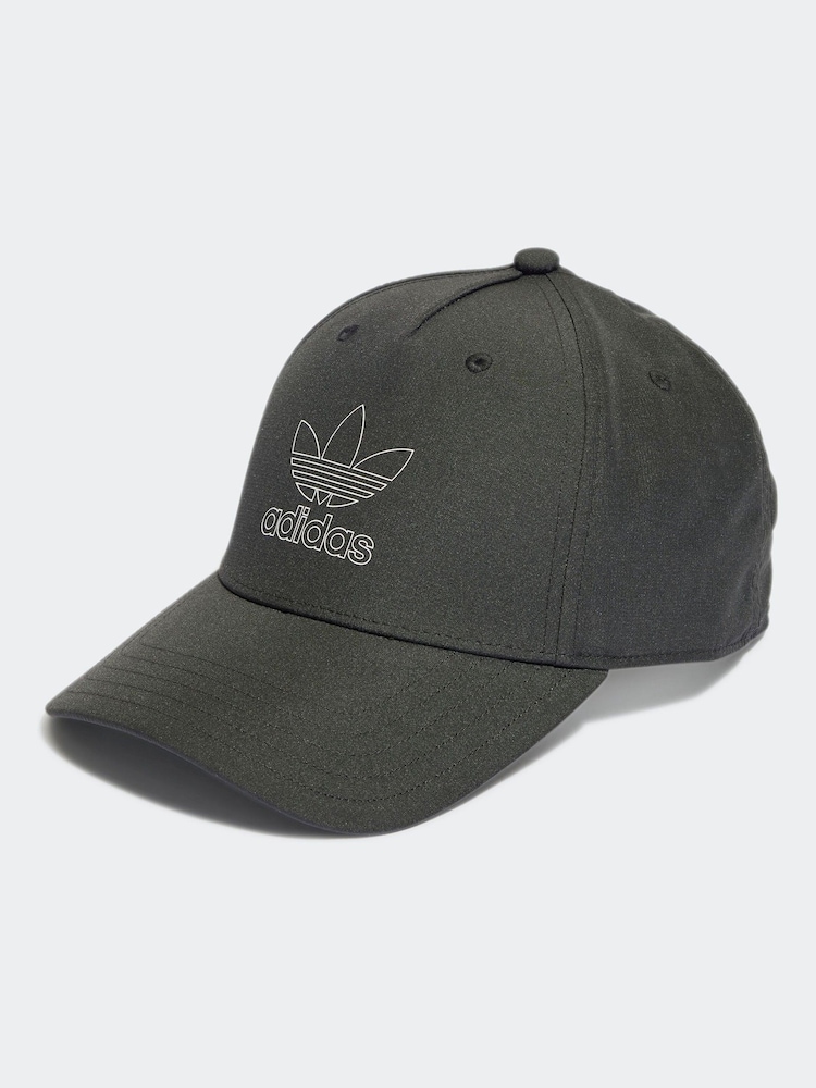 adidas Originals Green Classic Trefoil Cap - Image 1 of 4