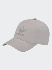 adidas Originals Grey Classic Trefoil Cap - Image 1 of 4