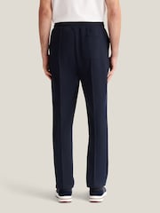 Asul - Peckham Rye Jersey Interlock Trousers - Larawan 2 ng 11