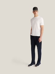 Asul - Peckham Rye Jersey Interlock Trousers - Larawan 6 ng 11