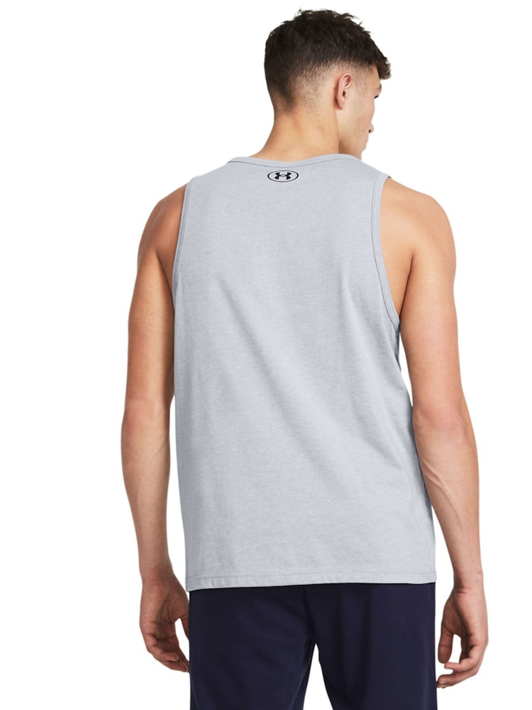 Under Armour Grey/Black Sportstyle Logo Vest - Image 2 of 4
