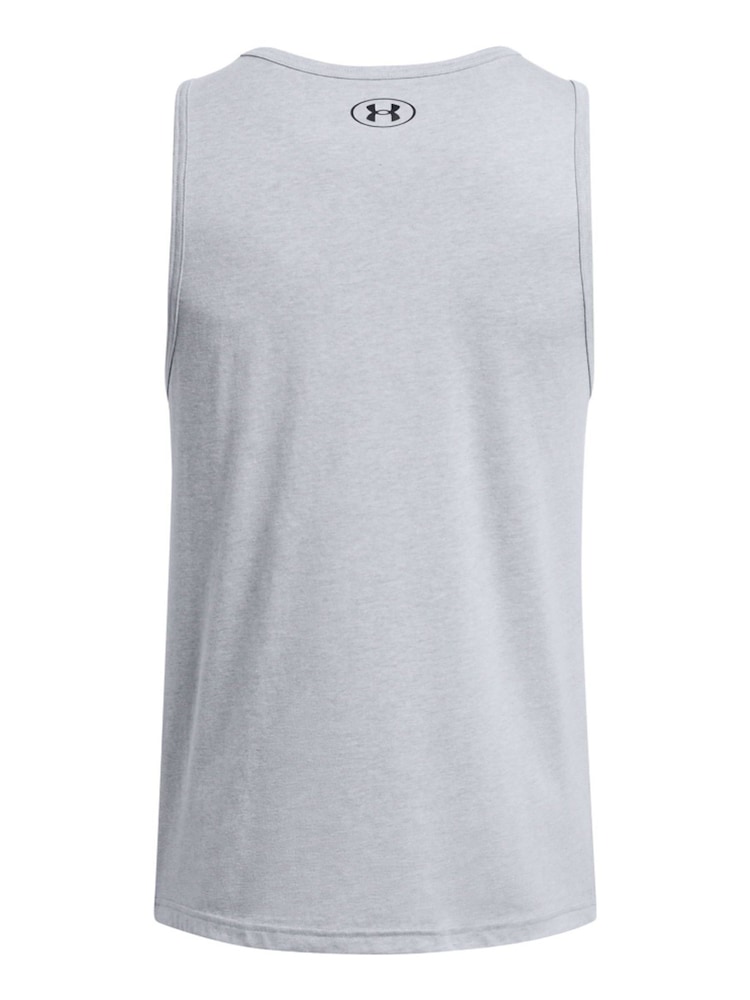 Under Armour Grey/Black Sportstyle Logo Vest - Image 4 of 4