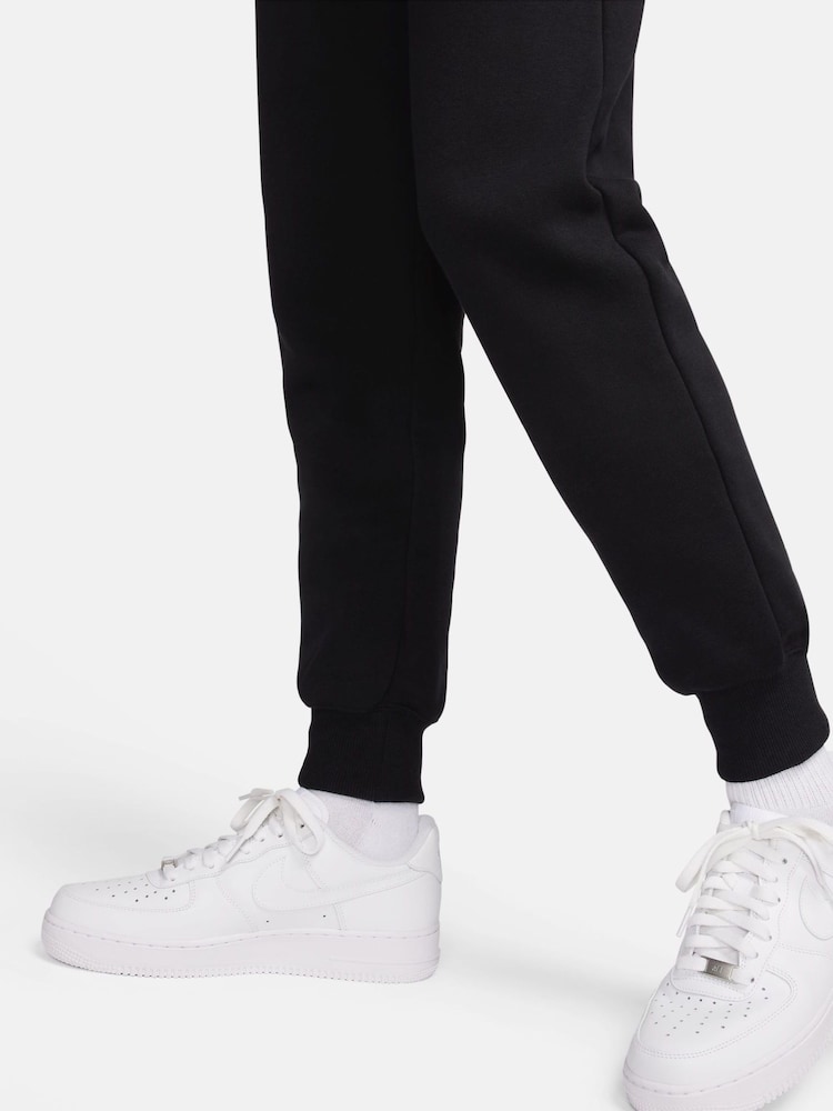 Nike Black Phoenix Fleece Mid Rise Joggers - Image 5 of 10