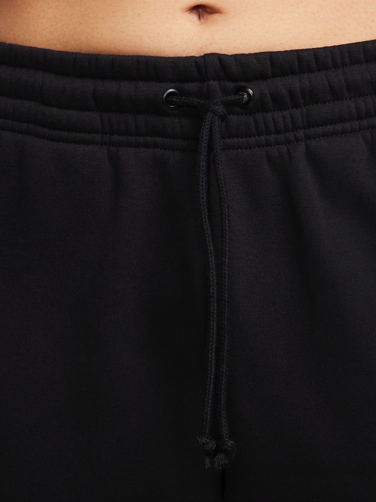 Nike Black Phoenix Fleece Mid Rise Joggers - Image 6 of 10