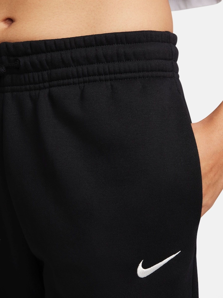 Nike Black Phoenix Fleece Mid Rise Joggers - Image 8 of 10