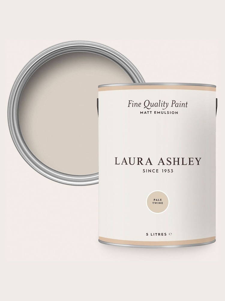 Laura Ashley Pale Natural Twine Matt Emulsion 5LT Paint - Image 4 of 4