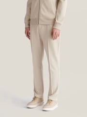 Natural - Peckham Rye Jersey Interlock Trousers - Larawan 1 ng 9