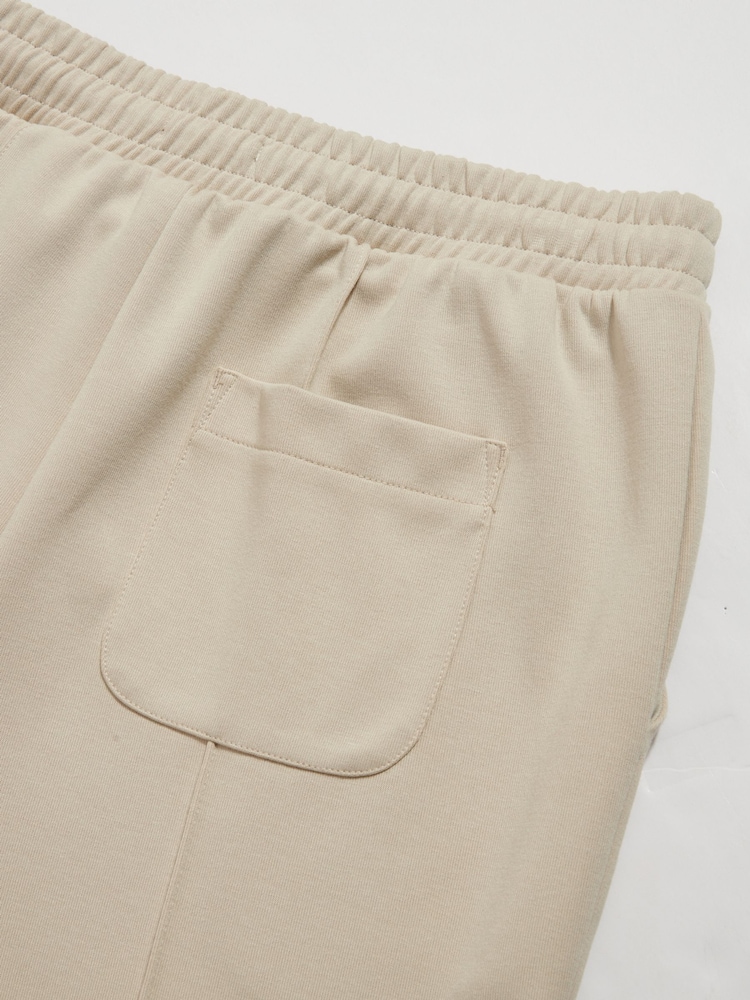 Natural - Peckham Rye Jersey Interlock Trousers - Larawan 9 ng 9