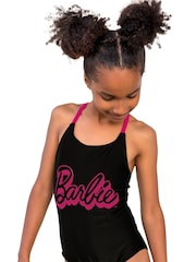 Character Black Kids Barbie Swimsuit - Image 5 of 5