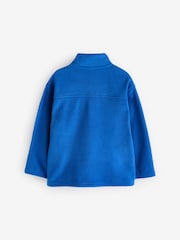 Cobalt Blue Zip-Up Fleece Jacket With Pockets (3-16yrs) - Image 6 of 7