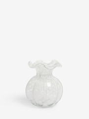 Nina Campbell Clear Confetti Glass Vase - Image 2 of 3