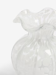 Nina Campbell Clear Confetti Glass Vase - Image 3 of 3