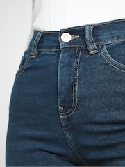 Simply Be Blue Authentic 24/7 Mid Boyfriend Jeans - Image 5 of 6