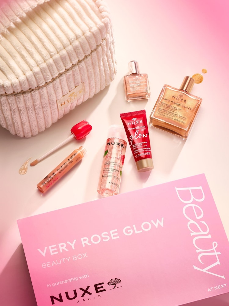Nuxe Very Rose Glow Beauty Box (Worth £73) - Image 1 of 1 Nuxe Very Rose Glow Beauty Box (Worth £73) - Image 1 of 1