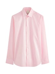 White/Light Blue/Light Pink Slim Fit Easy Care Single Cuff Oxford Smart Shirts 3 Pack - Image 16 of 20