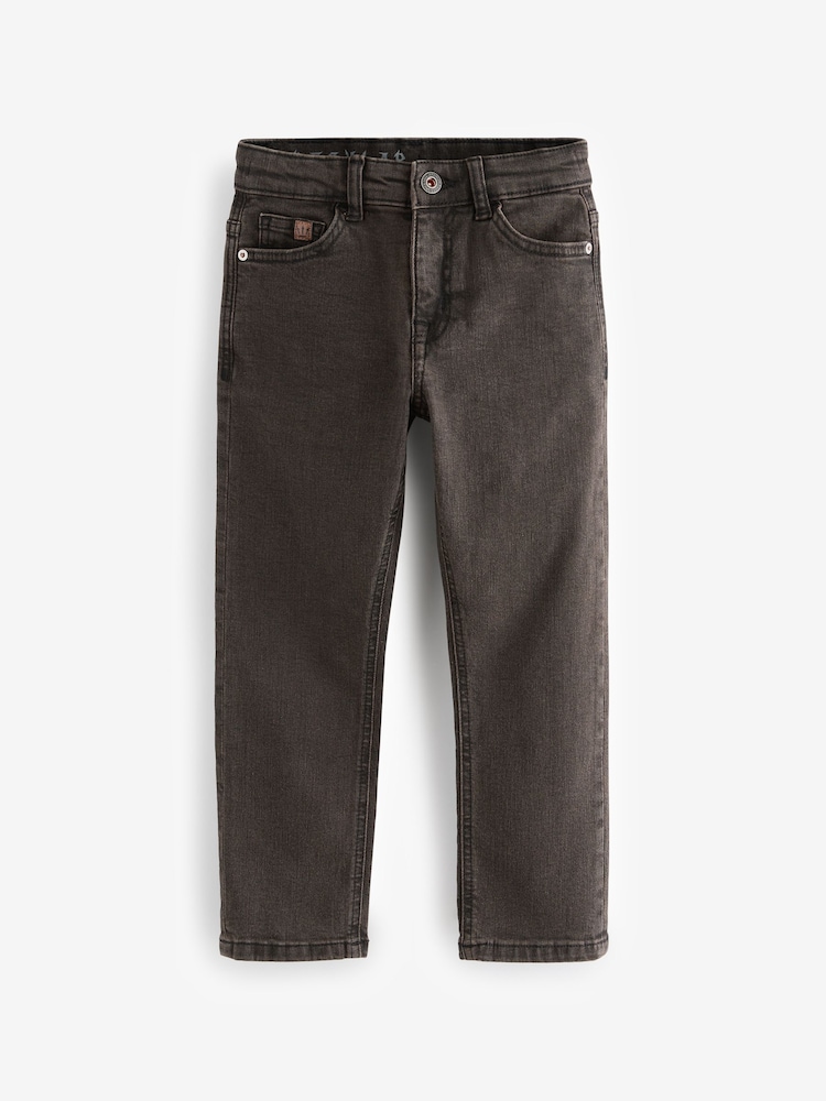 Brown Regular Fit Authentic 100% Cotton Jeans (3-16yrs) - Image 1 of 6