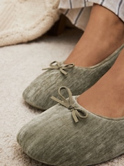 Green Ballerina Slippers - Image 2 of 7