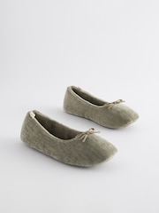 Green Ballerina Slippers - Image 3 of 7