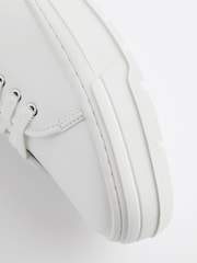 White Forever Comfort® Patent Cleated Sole Chunky Trainers - Image 6 of 7