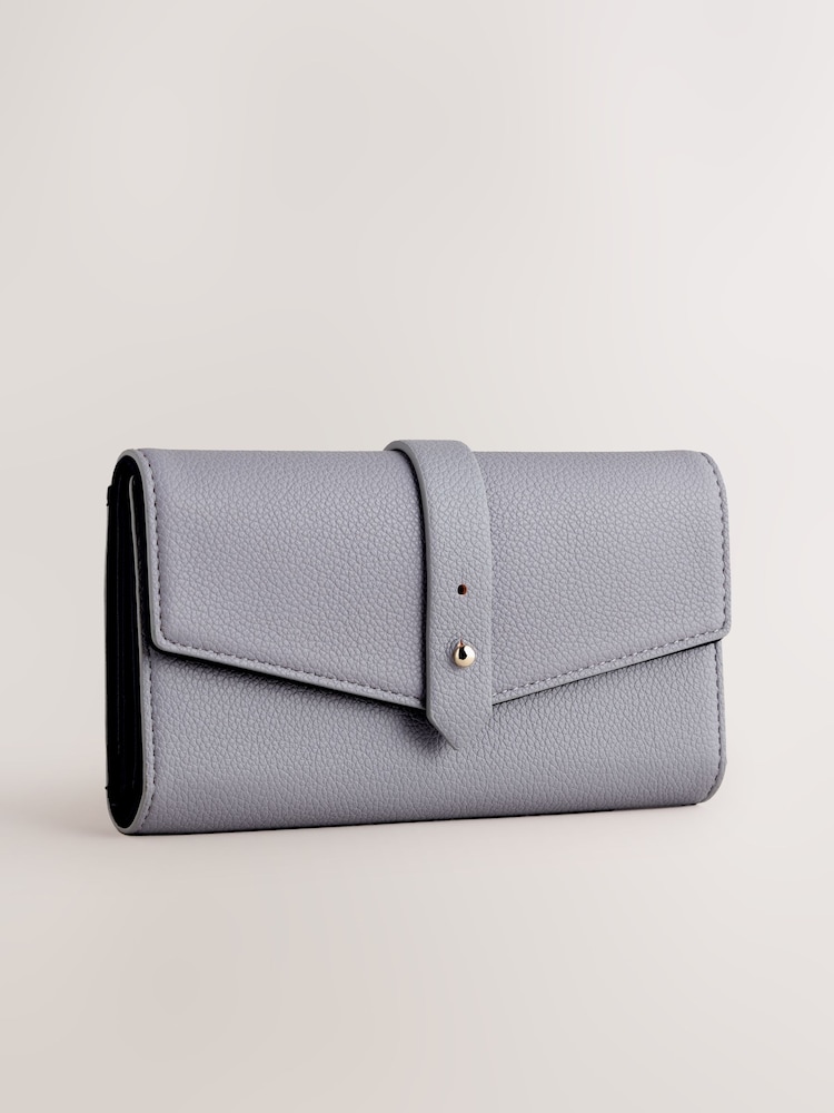 Grey Large Purse - Image 1 of 5 Grey Large Purse - Image 1 of 5