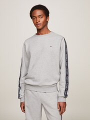 Tommy Hilfiger Grey Authentic Crew Neck Sweatshirt - Image 1 of 5