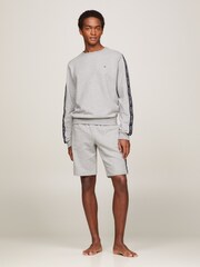 Tommy Hilfiger Grey Authentic Crew Neck Sweatshirt - Image 4 of 5