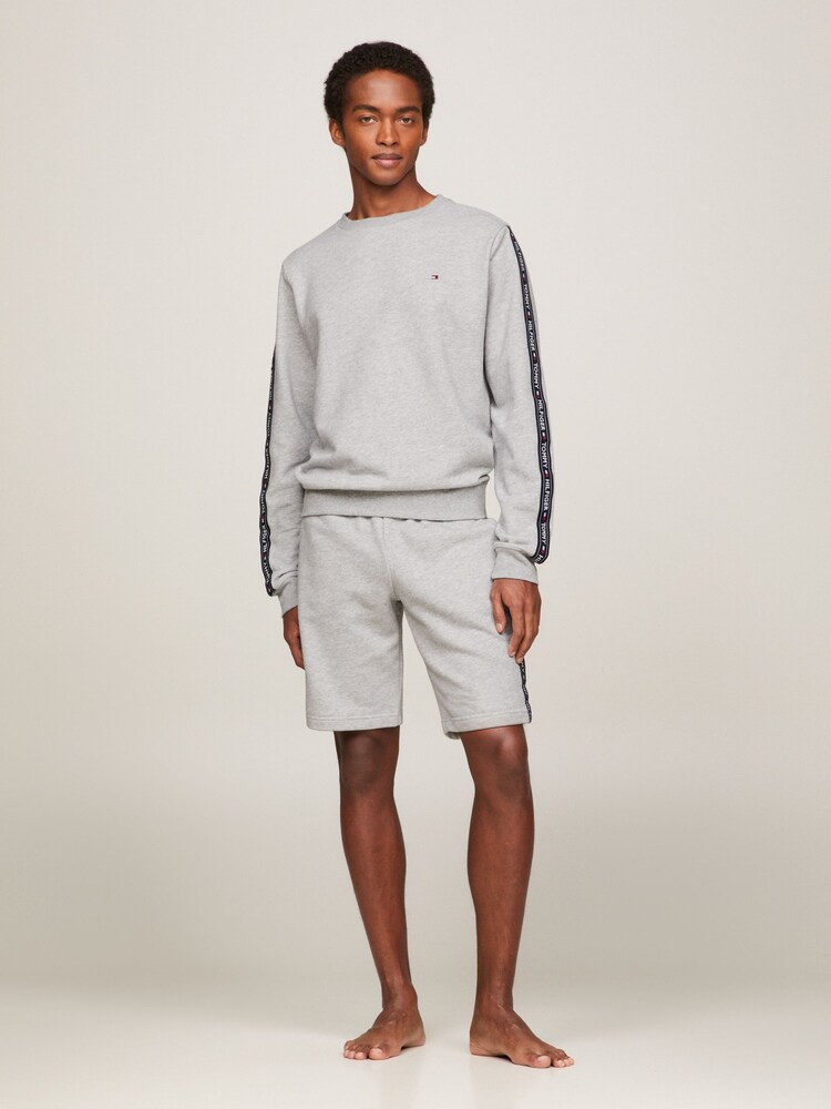 Tommy Hilfiger Grey Authentic Crew Neck Sweatshirt - Image 4 of 5