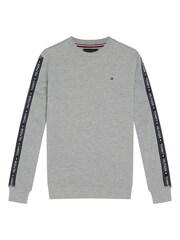 Tommy Hilfiger Grey Authentic Crew Neck Sweatshirt - Image 5 of 5
