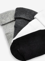 Monochrom - Baby Socken mit Rollsaum im 4er-Pack (0 Monate – 2 Jahre) - Bild 2 von 6