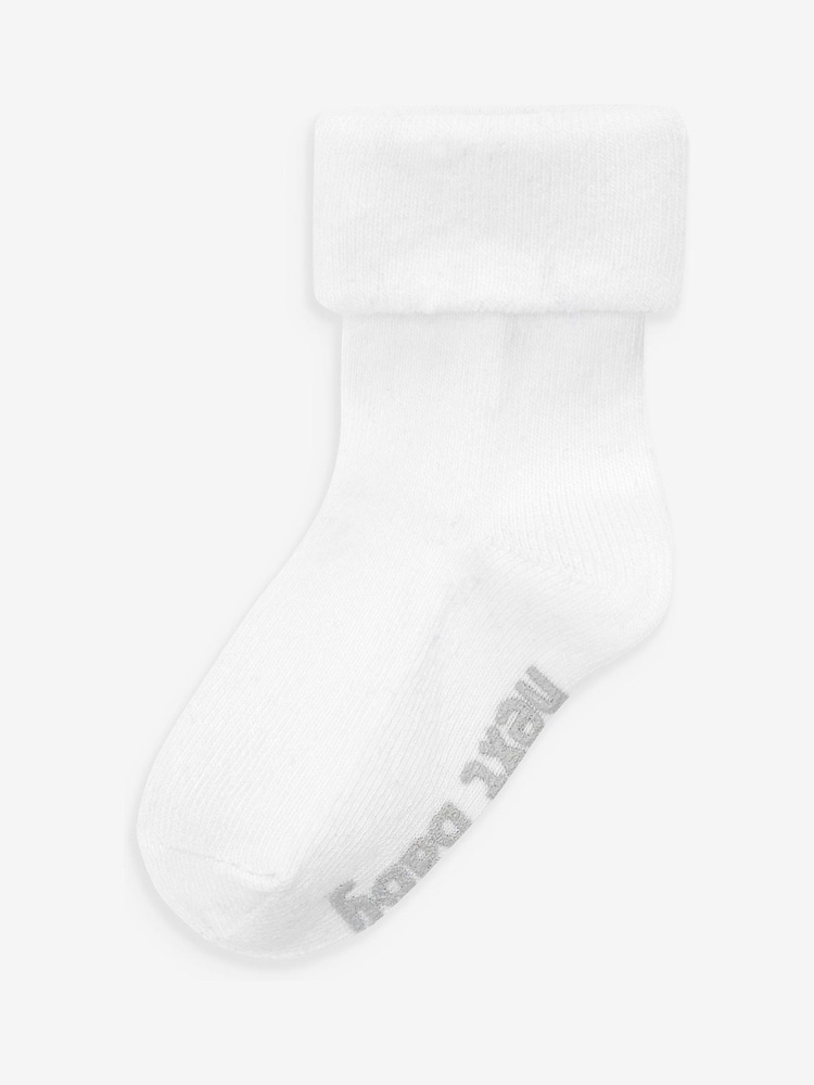 Monochrom - Baby Socken mit Rollsaum im 4er-Pack (0 Monate – 2 Jahre) - Bild 6 von 6 Monochrom - Baby Socken mit Rollsaum im 4er-Pack (0 Monate – 2 Jahre) - Bild 6 von 6