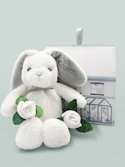 Babyblooms Personalised 100% Cotton Bunny And Buds Gift Set - Image 2 of 8