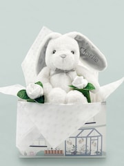 Babyblooms Personalised 100% Cotton Bunny And Buds Gift Set - Image 3 of 8