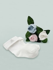 Babyblooms Personalised 100% Cotton Bunny And Buds Gift Set - Image 5 of 8