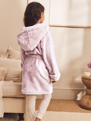 Pink Soft Touch Fleece Dressing Gown (9mths-16yrs) - Image 3 of 6