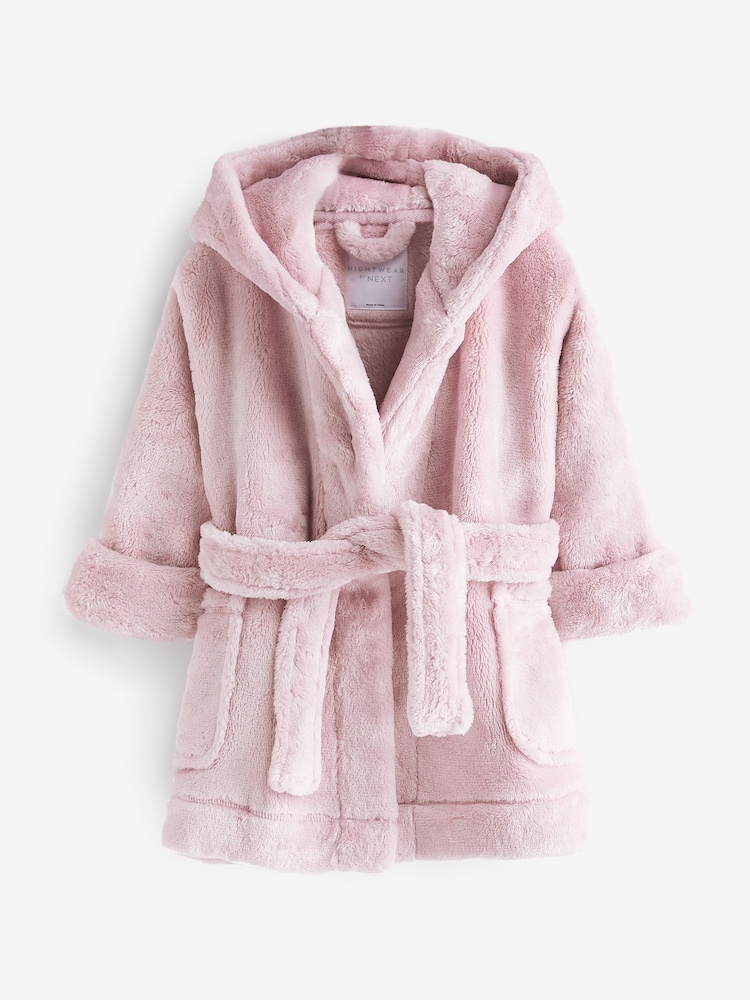 Rose - Peignoir en polaire Soft Touch (9mths-16yrs) - Image 5 of 6