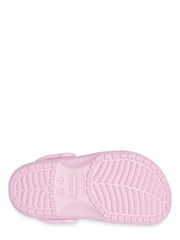 Crocs Light Pink Classic Kids Unisex Clogs - Image 6 of 7
