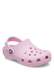 Crocs Light Pink Classic Kids Unisex Clogs - Image 7 of 7