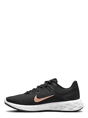 Nike Black Revolution 6 Running Trainers - Image 8 of 10