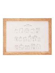 Widdop White Lap Tray Houses Tray - Image 1 of 4