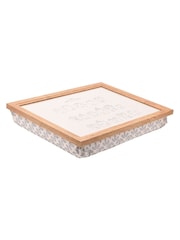 Widdop White Lap Tray Houses Tray - Image 3 of 4