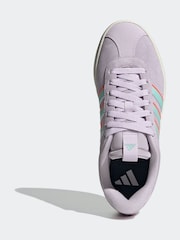 adidas Lilac Purple VL Court 3.0 Shoes - Image 6 of 9