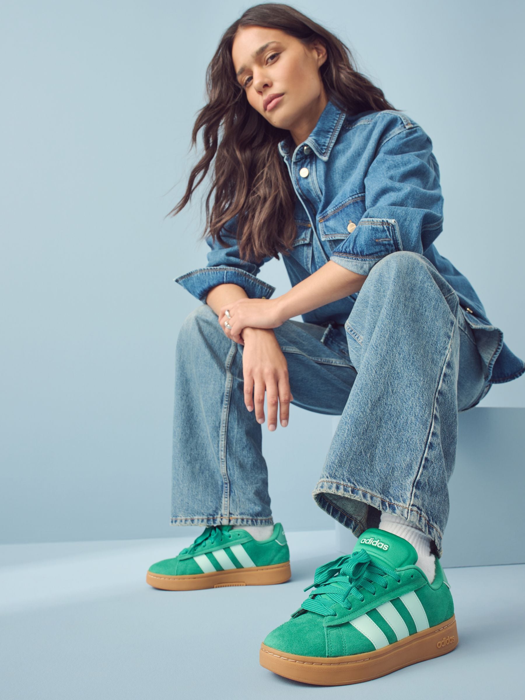 Grun Haze Adidas Trainer von Grand Court Alpha 00