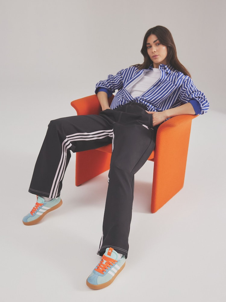 adidas Blue/White VL Court 3.0 Trainers - Image 3 of 4