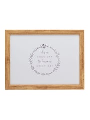 Widdop White Lap Tray Great Day Tray - Image 1 of 4
