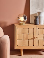 MADE.COM Grey Astrid Table Lamp - Image 1 of 4