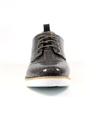 Lunar Croft Croc Lace Up Shoes - Image 5 of 9